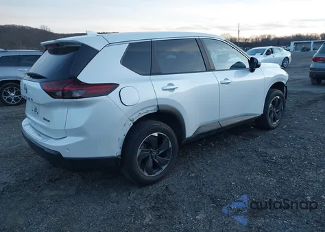 2024 Nissan Rogue Sv Intelligent Awd из США, поврежденный, VIN JN8BT3BB0RW427368